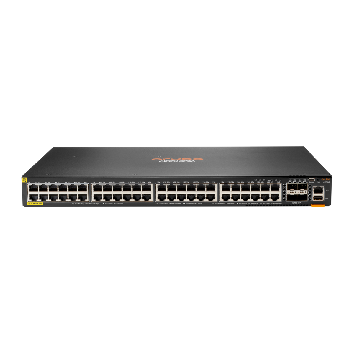 Aruba CX6200F 48G CL4 PoE 4SFP+370W Switch