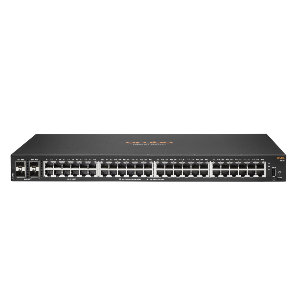 HPE Aruba Networking 6100 48G  4SFP+ Switch