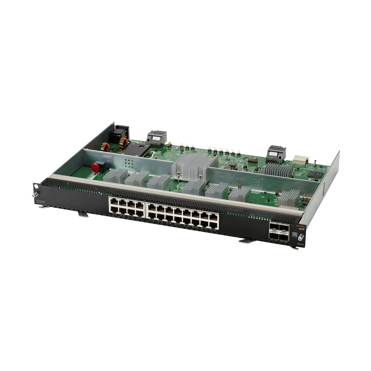 HPE Aruba Networking CX6400 24XGT  4SFP56 Module