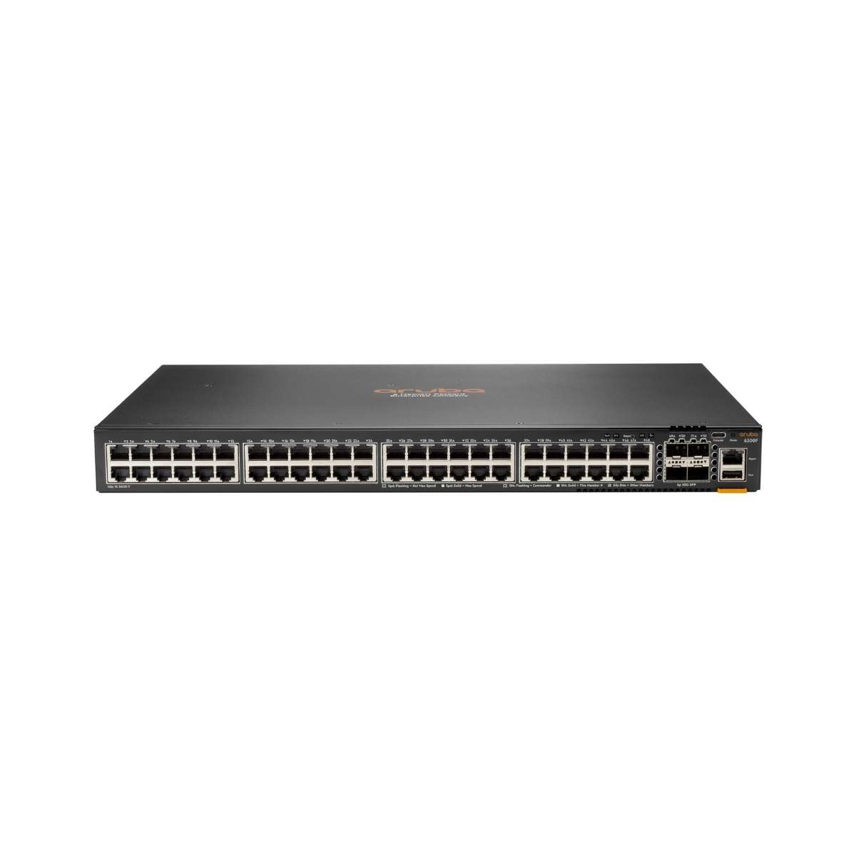 HPE Aruba Networking CX6300F 48G 4SFP56 Switch