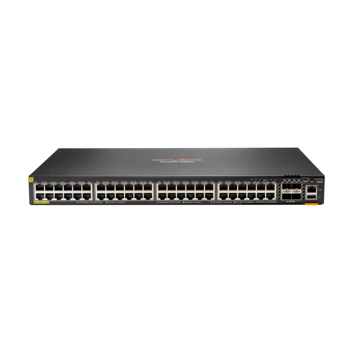 HPE Aruba Networking CX6200F 48G CL4 PoE 4SFP+740W Switch