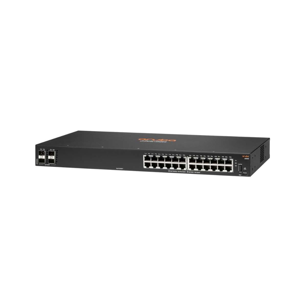 HPE Aruba Networking CX6000 24G  4SFP Reman Switch